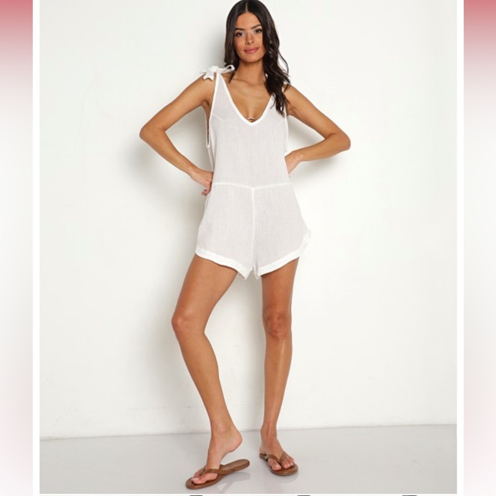 Mikoh Tarawa Romper In Bone Size 1 - image 1